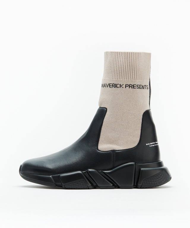 ソックスブーツ MS2095 「たくさんお出かけに履いていきたくなるアンニュイブーツ」