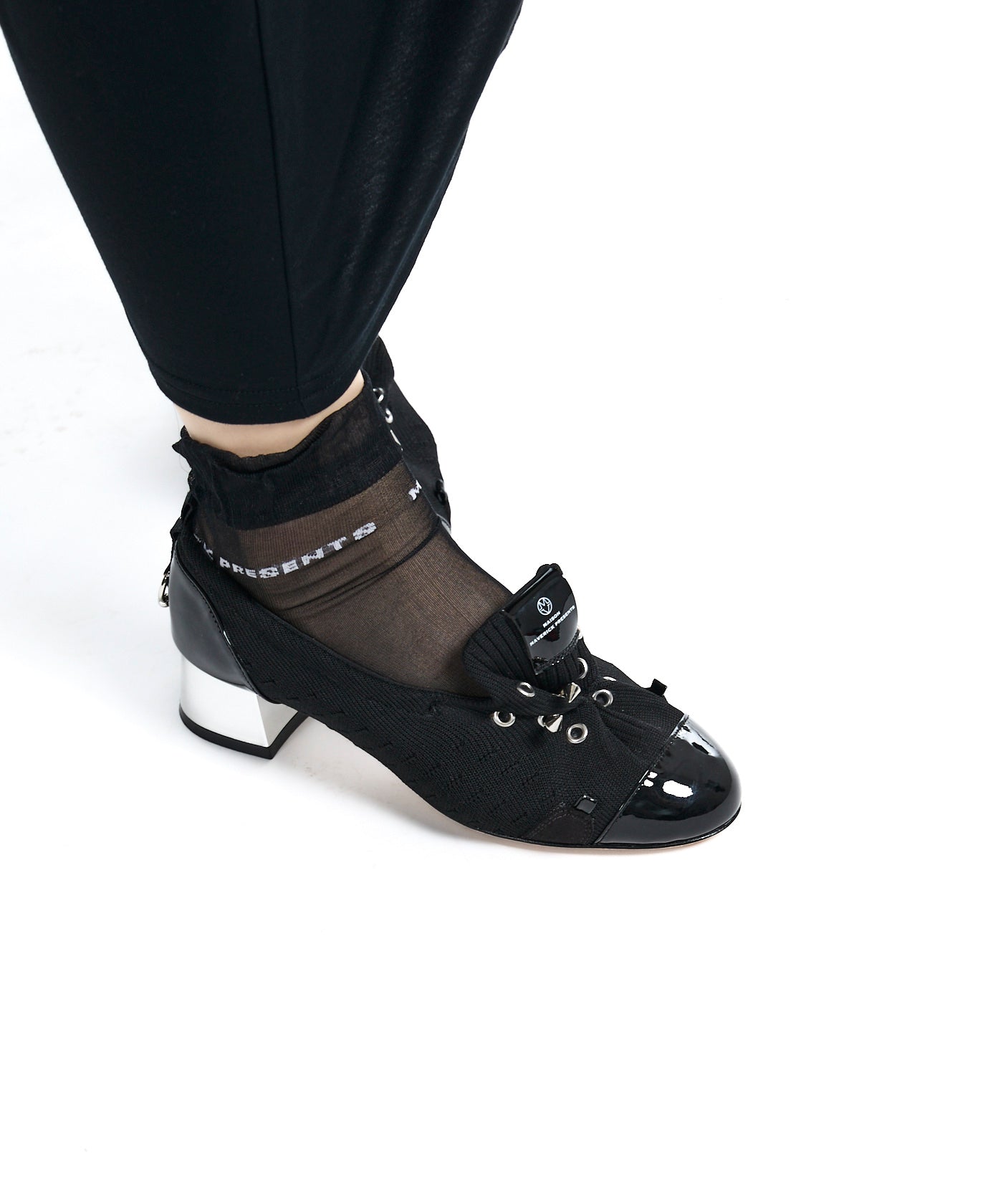 Punk Ballet Slip-On Heels
