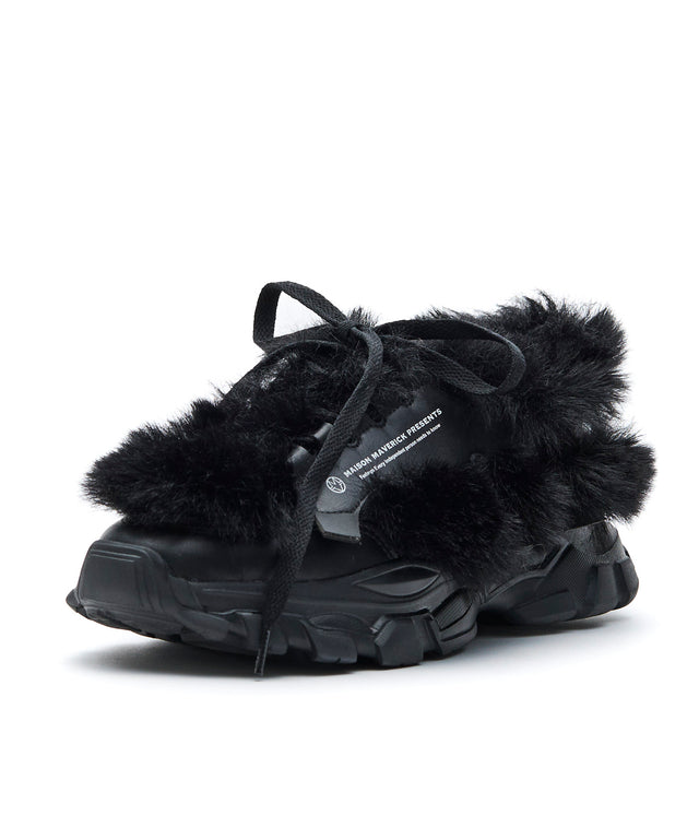 Chunky Fur Sneakers