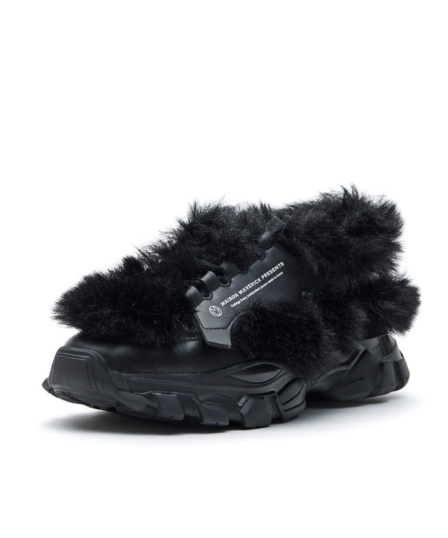 Chunky Fur Sneakers