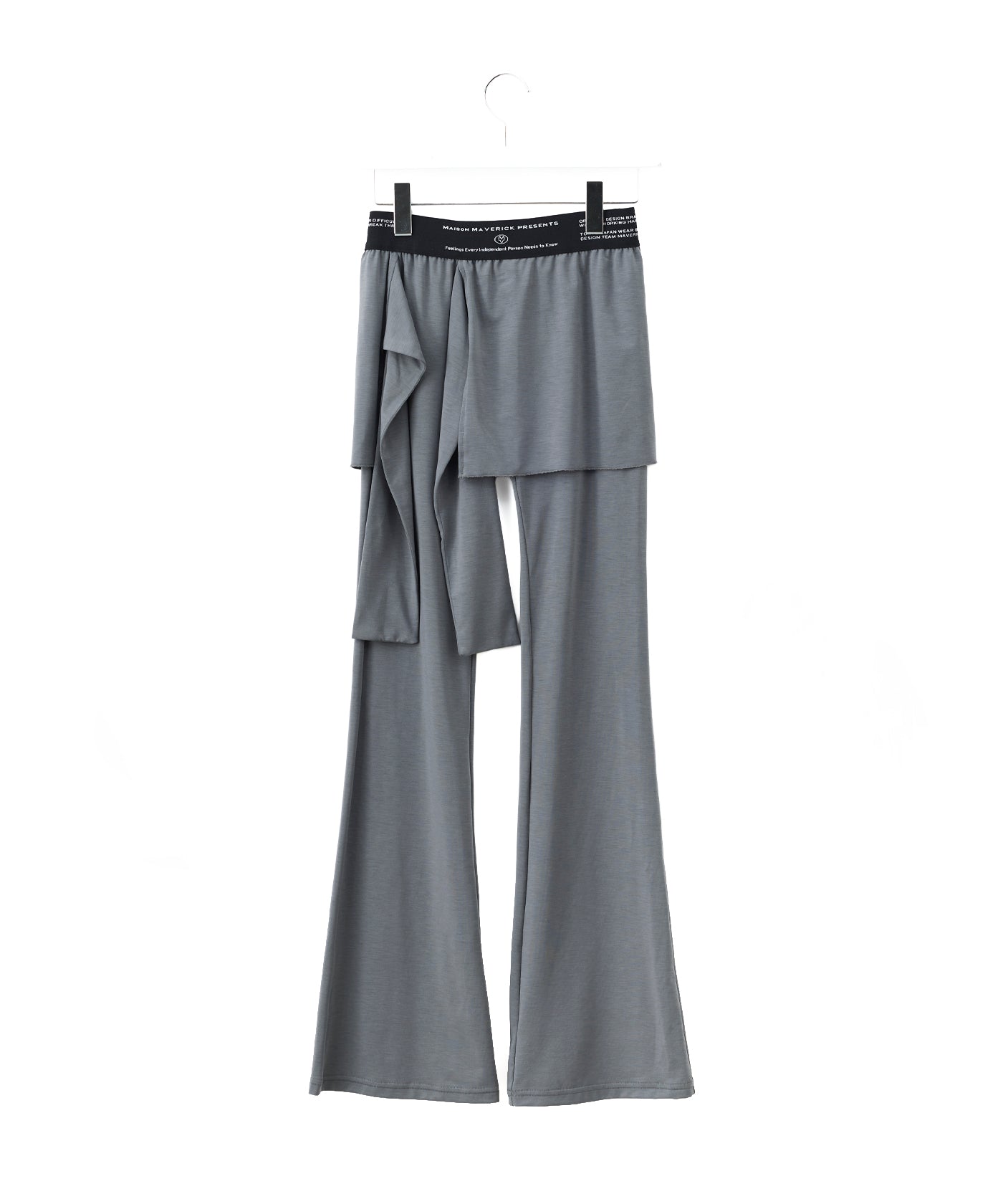 Layered Skirt Pants