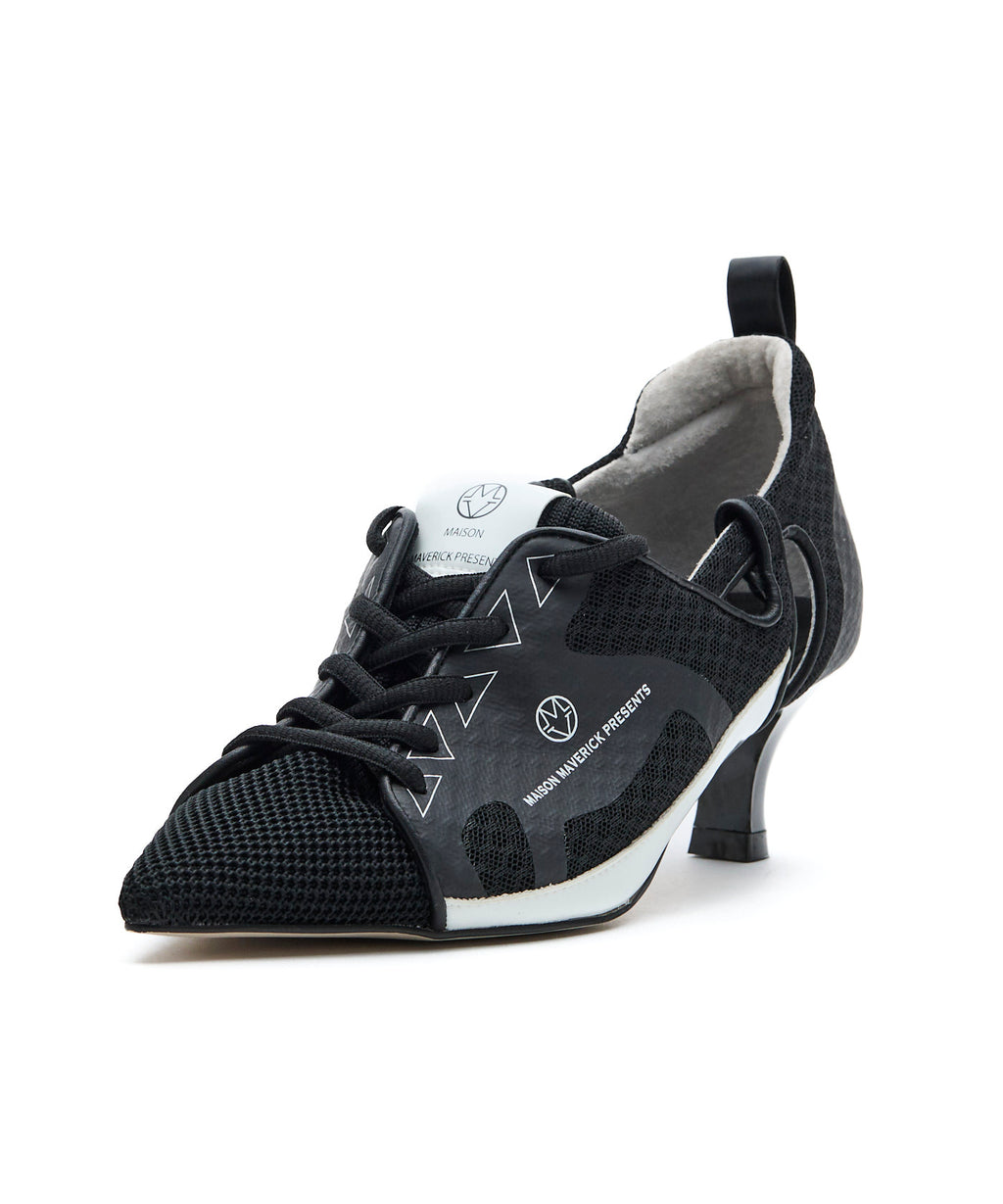 High-Tech Sneaker Pumps - Black – MAISON MAVERICK PRESENTS
