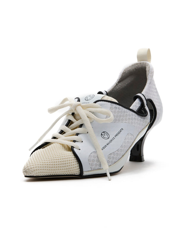 High-Tech Sneaker Pumps - White