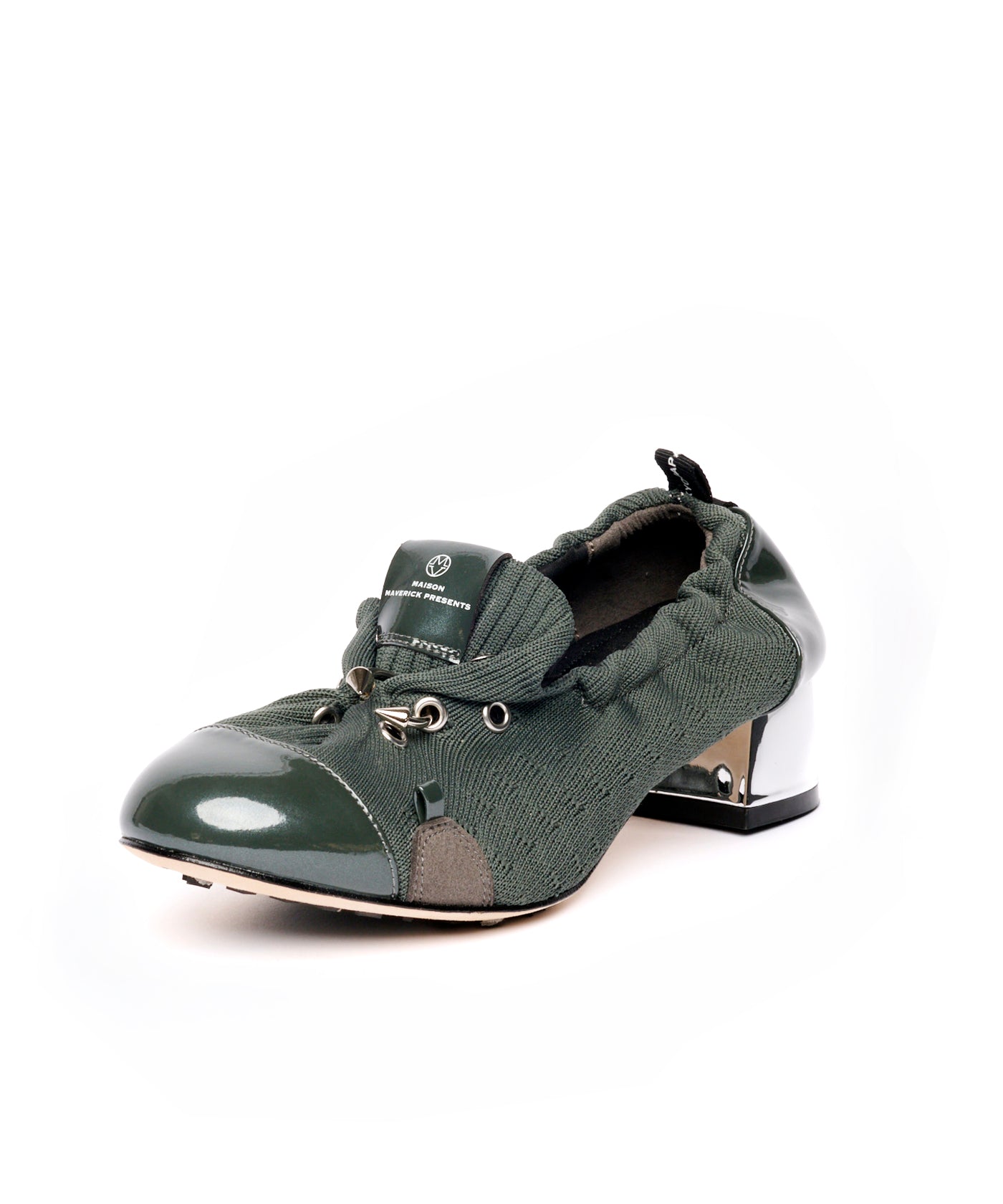 Punk Ballet Slip-On Heels