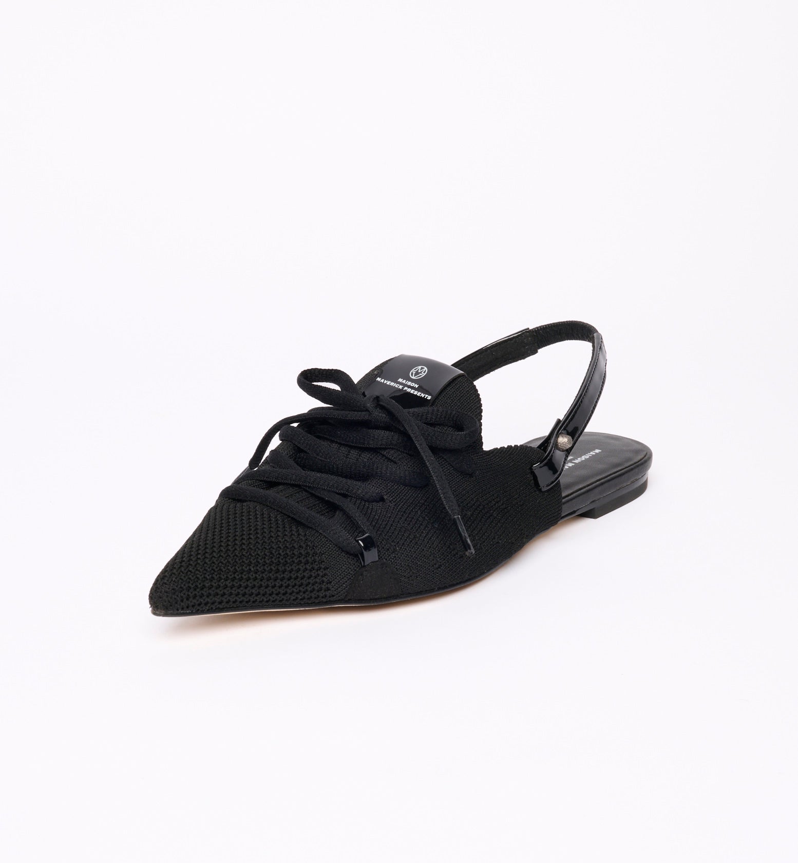 Lace-Up Slingback Flats – MAISON MAVERICK PRESENTS