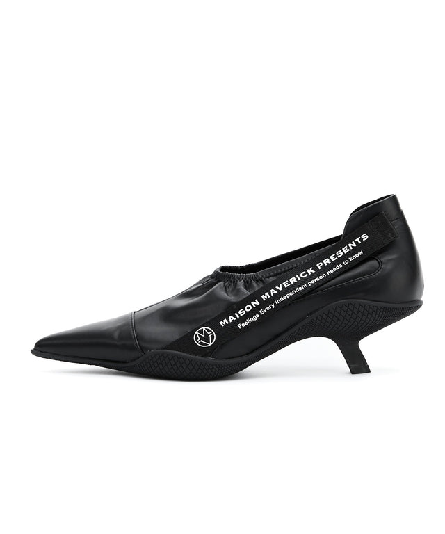 Kitten Heel Pumps - Black