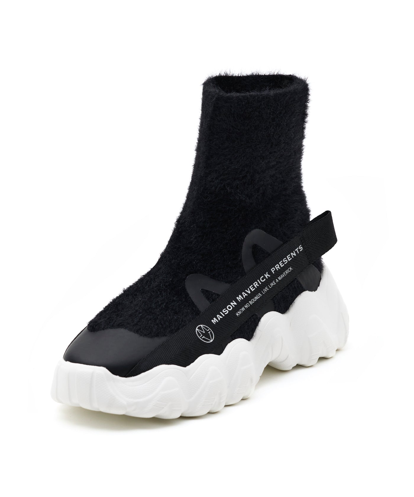 Short-Haired High-Top Sneakers