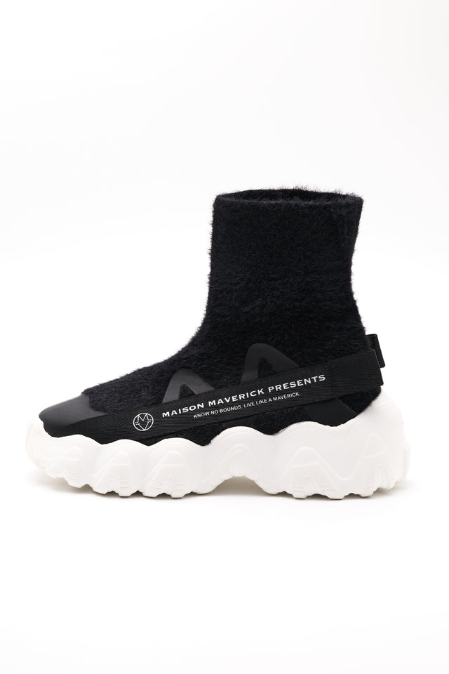 Short-Haired High-Top Sneakers