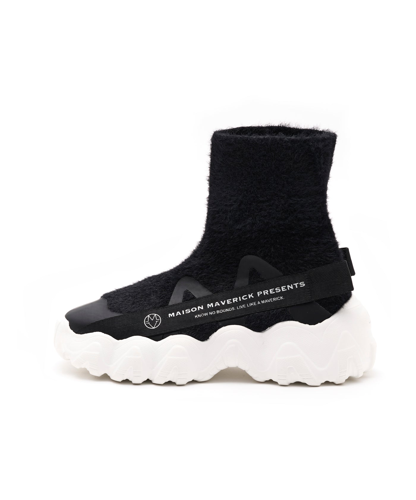 Short-Haired High-Top Sneakers