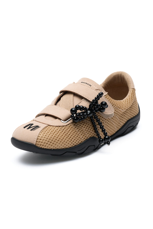 Mesh Ballerina Bow Sneakers