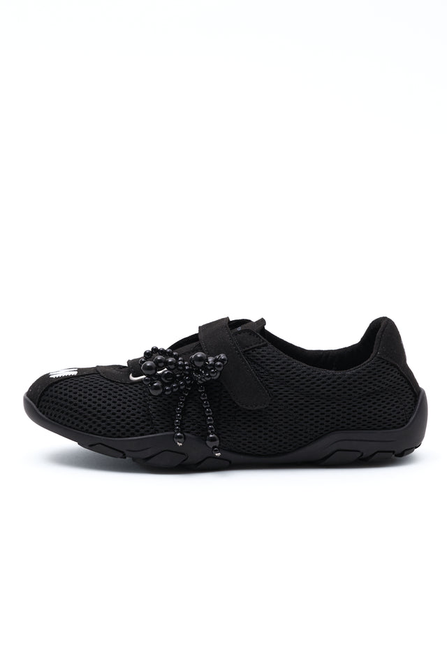 Mesh Ballerina Bow Sneakers