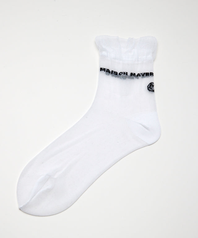 MAVERICK Logo Tulle Socks