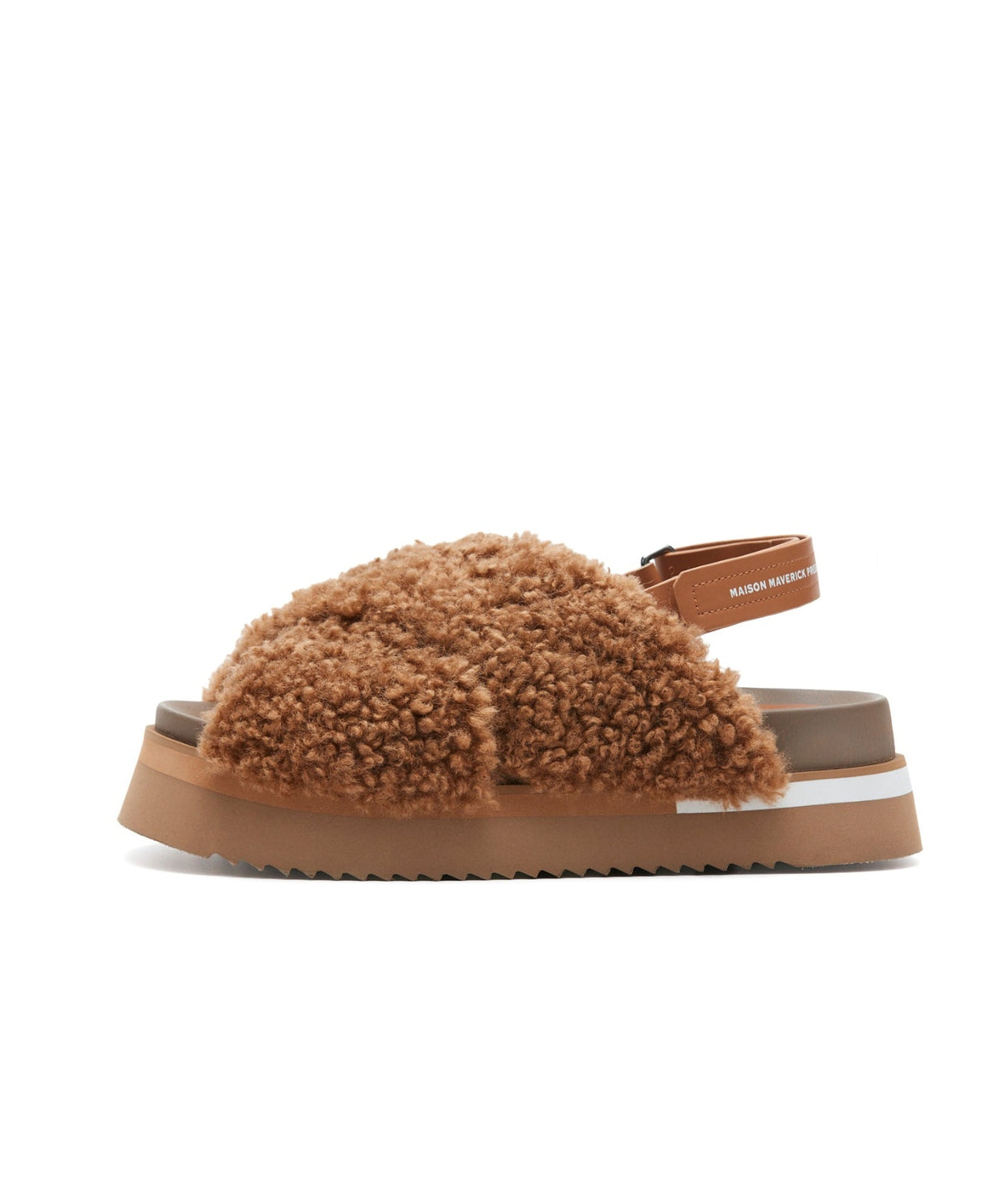 Chunky Sole Boa Sandals
