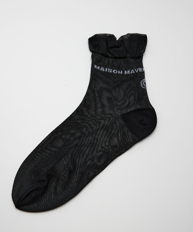 MAVERICK Logo Tulle Socks