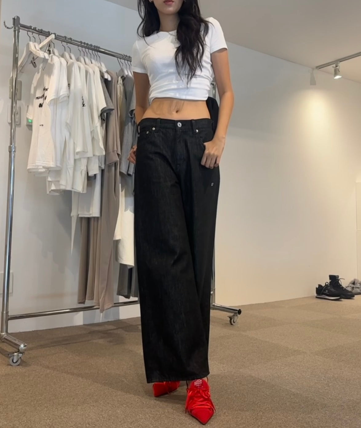 Wide Flare Denim