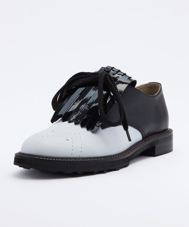Tassel Lace-Up Oxford Shoes
