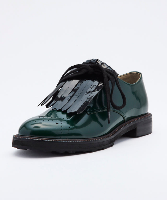 Tassel Lace-Up Oxford Shoes
