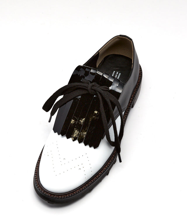 Tassel Lace-Up Oxford Shoes
