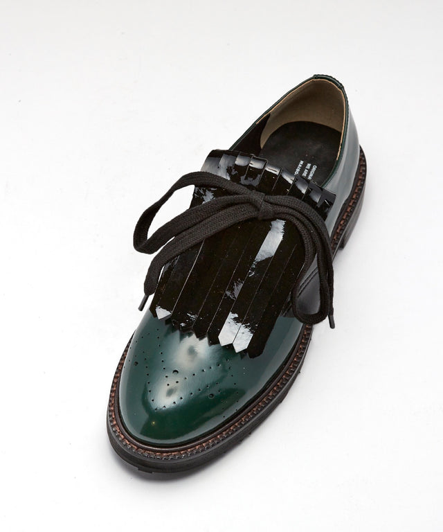 Tassel Lace-Up Oxford Shoes
