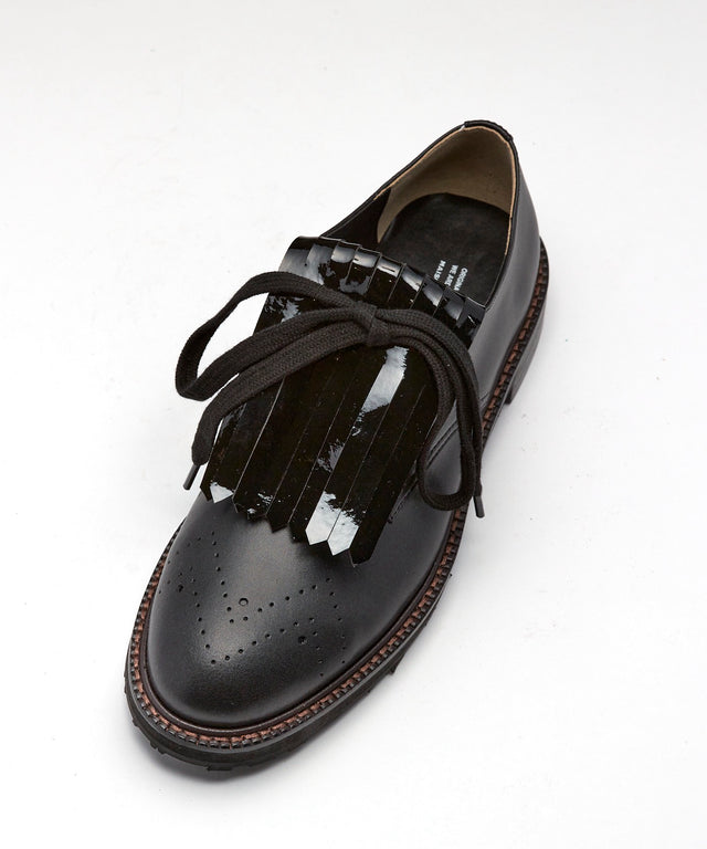 Tassel Lace-Up Oxford Shoes