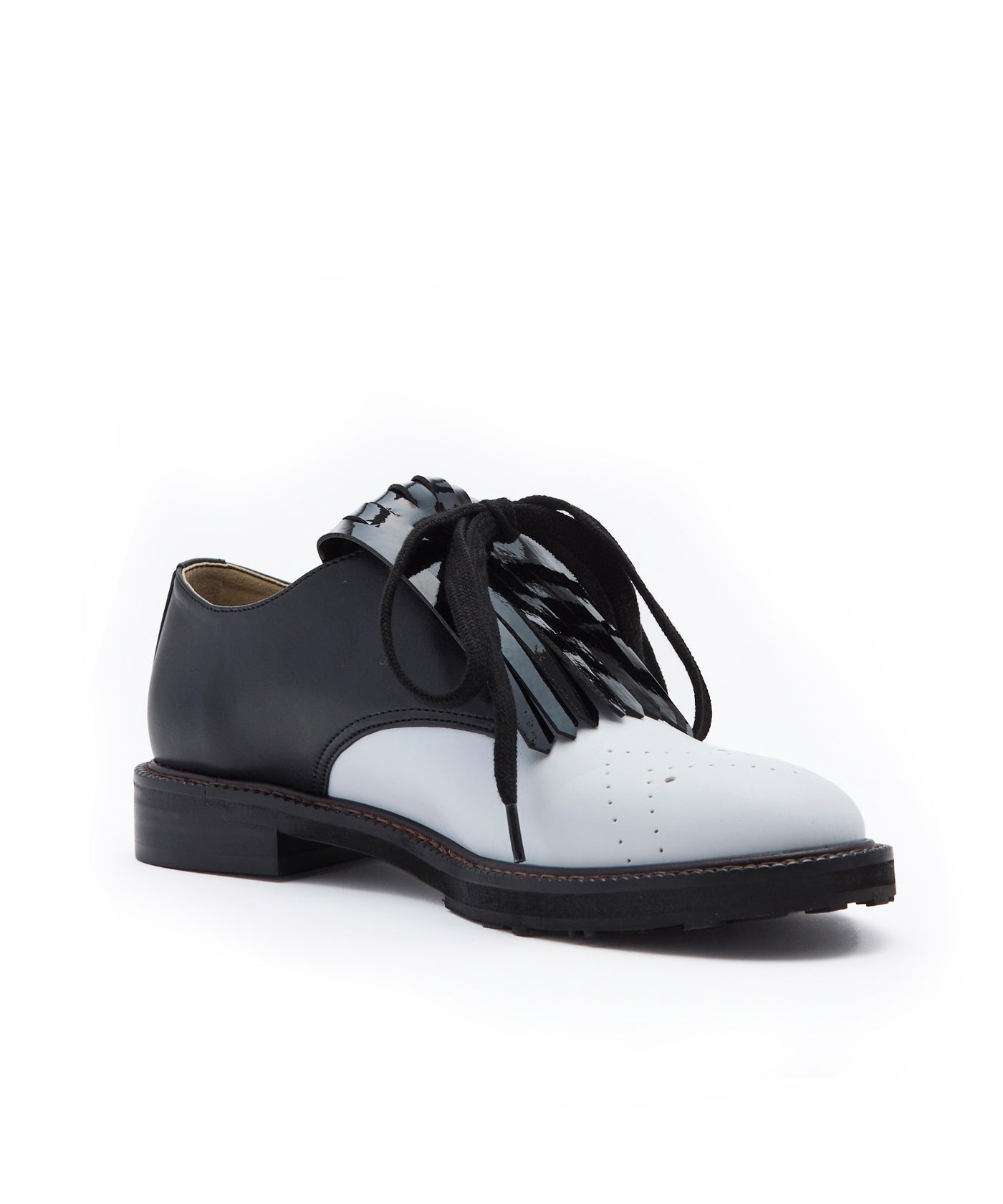 Tassel Lace-Up Oxford Shoes