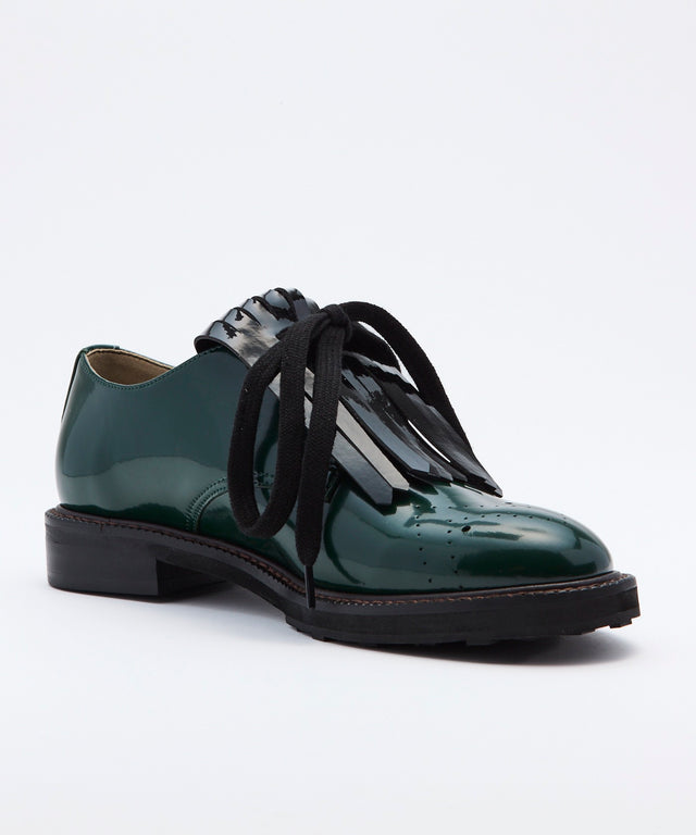 Tassel Lace-Up Oxford Shoes