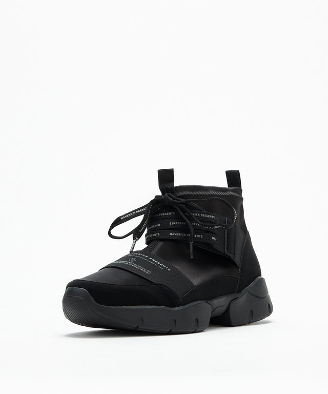 Futuristic High-Cut Sneakers