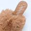 Slip-On Fur Mules