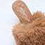 Slip-On Fur Mules