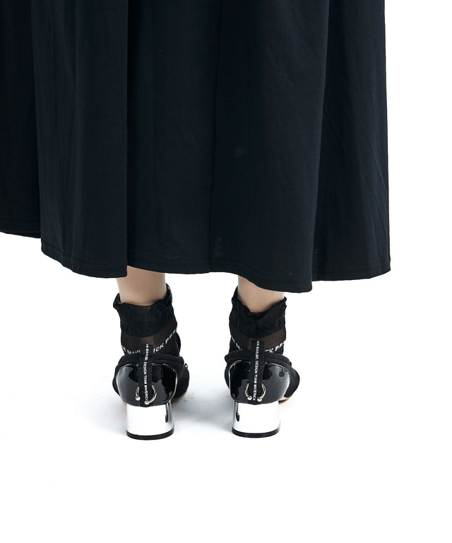 Punk Ballet Slip-On Heels