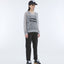 See-through mesh knit sequin logo pullover