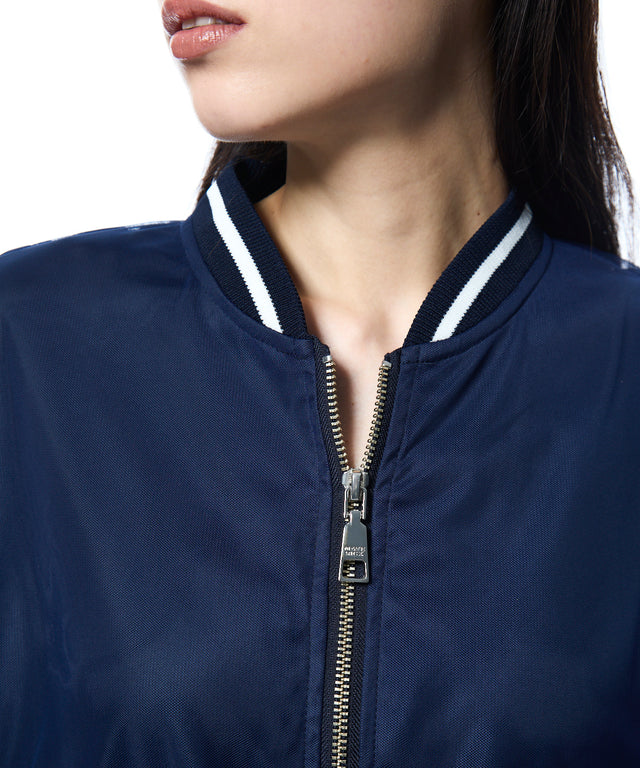 Tulle Layered Blouson