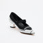 Pointed-Toe Metal Heel