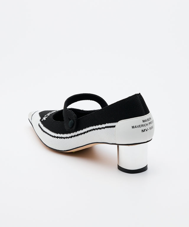 Pointed-Toe Metal Heel