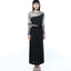 Elastic Back Waist Shaggy Skirt