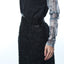 Elastic Back Waist Shaggy Skirt