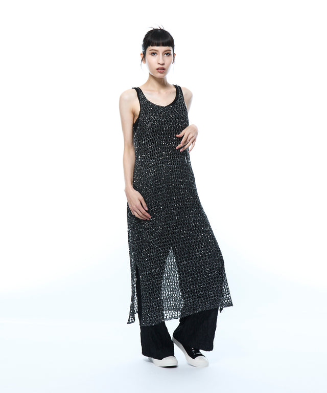Chambray Vintage Crushed Taffeta Pants