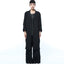 Chambray vintage crushed taffeta coat