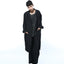 Chambray vintage crushed taffeta coat