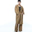 Chambray vintage crushed taffeta coat