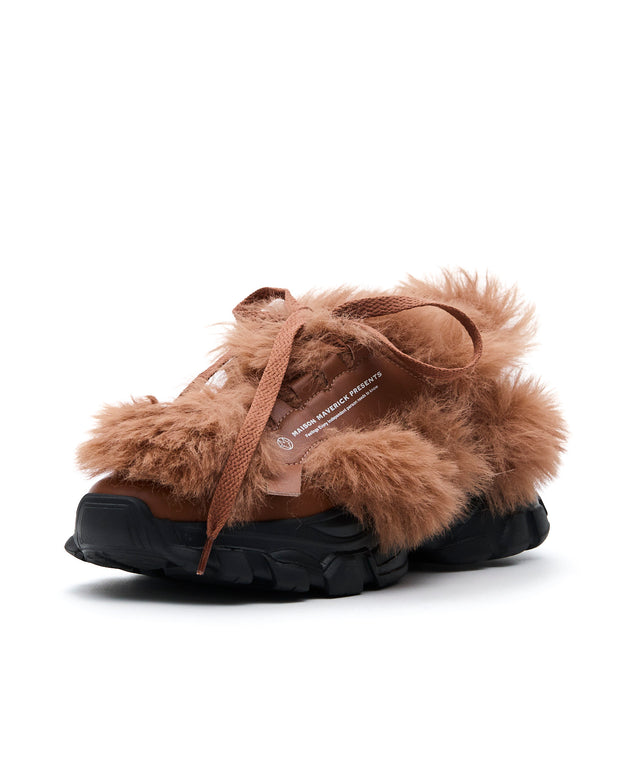 Chunky Fur Sneakers