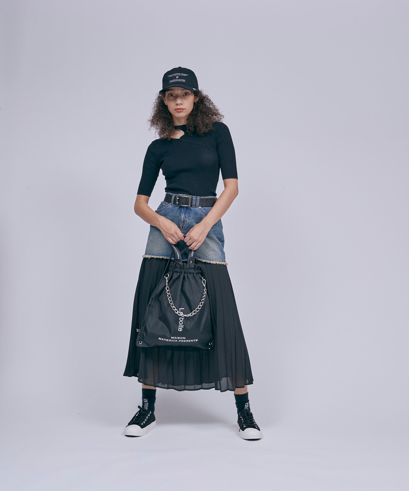MAVERICK Nylon Bag - Black – MAISON MAVERICK PRESENTS