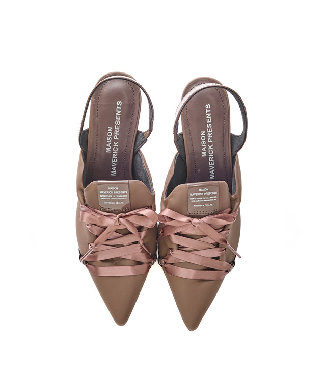 Faux Lace-Up Sneaker Heels