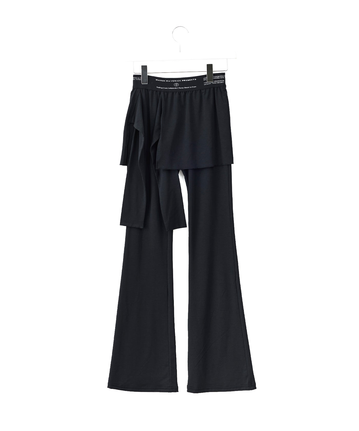 Layered Skirt Pants