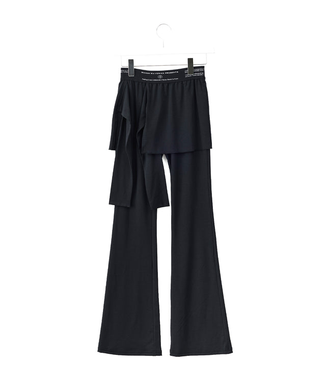 Layered Skirt Pants