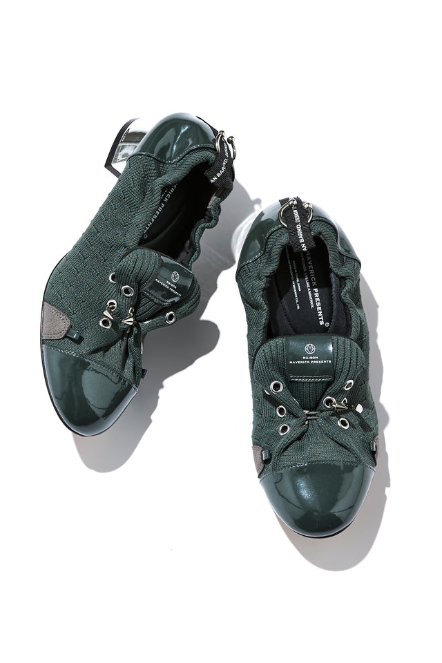 Punk Ballet Slip-On Heels