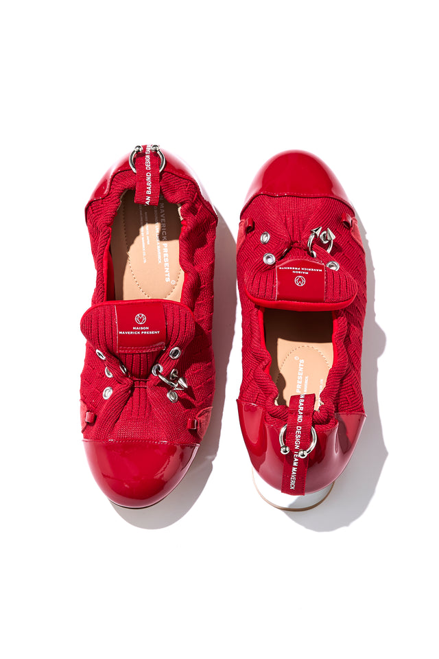 Punk Ballet Slip-On Heels