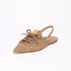Lace-Up Slingback Flats