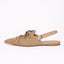 Lace-Up Slingback Flats