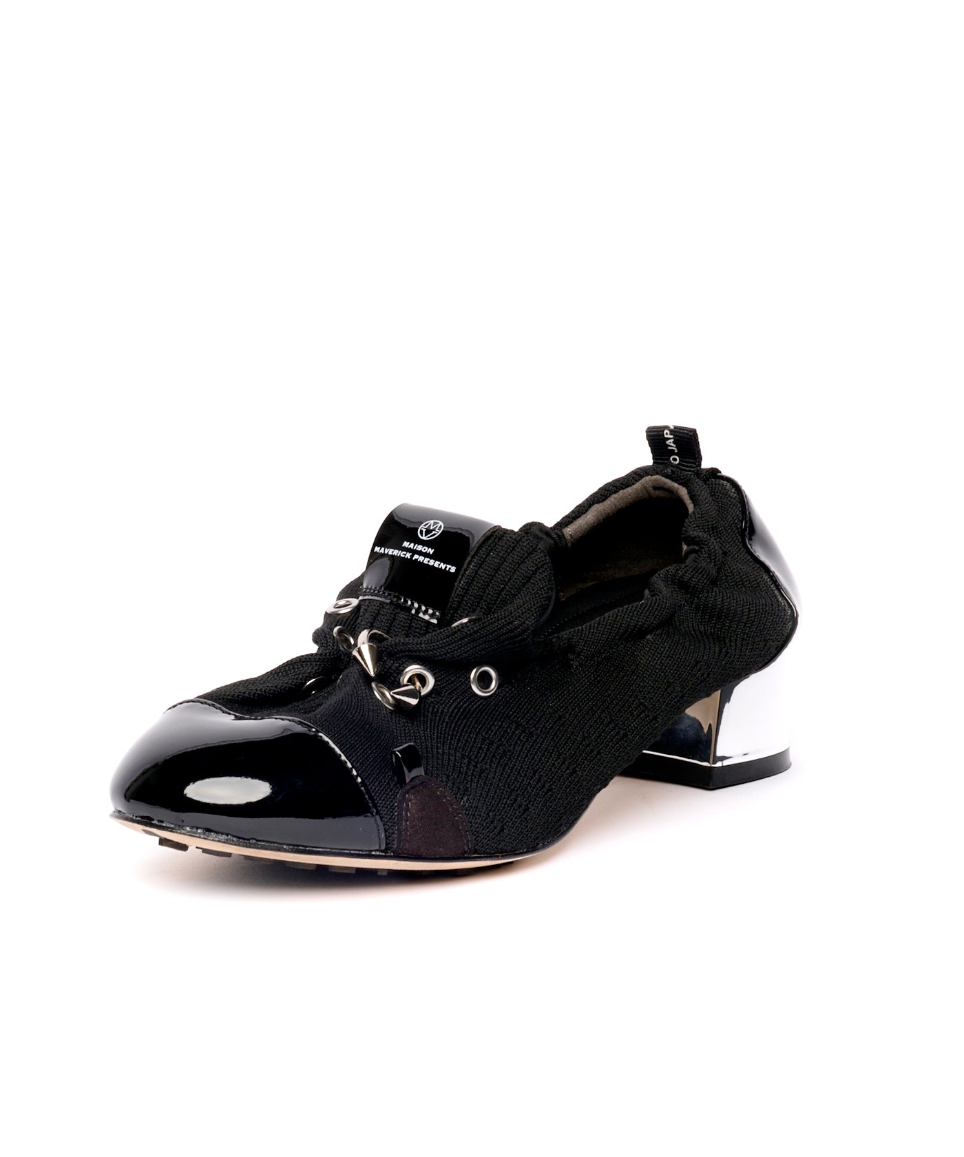 Punk Ballet Slip-On Heels